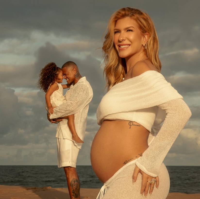 Lore Improta revela cansaço na fase final de gravidez: ‘De 8 meses para frente você não dorme’