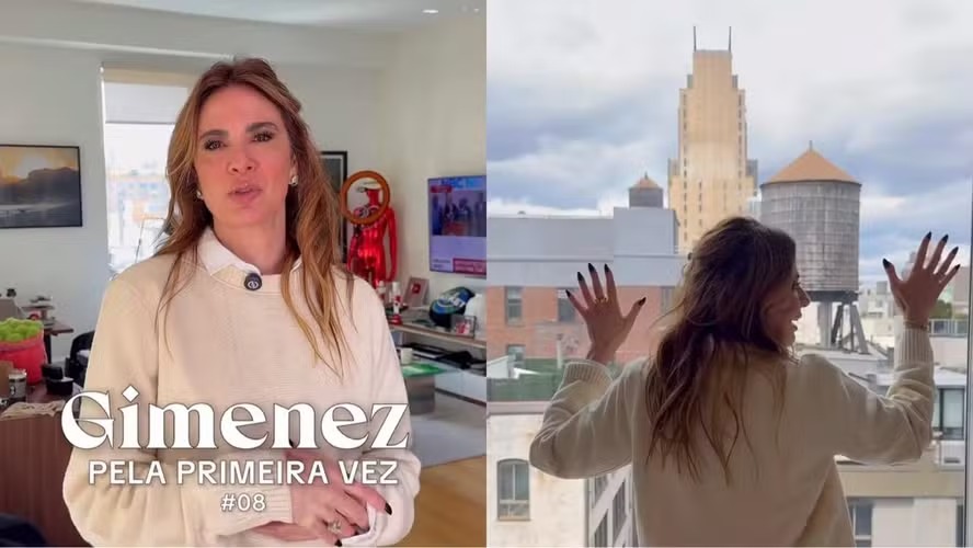 Luciana Gimenez mostra pela 1ª vez apartamento em que vive com Lucas Jagger em Nova York