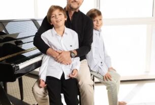 Marcelo Serrado comemora aniversário dos filhos gêmeos: ‘Pisquei, e eles fizeram 13 anos’