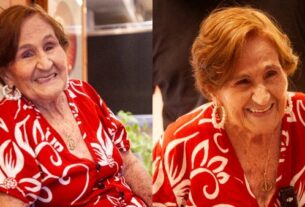 Aos 103 anos, moradora da Barra sobe escadas sozinha, toma Coca-Cola diariamente e quer aprender violão