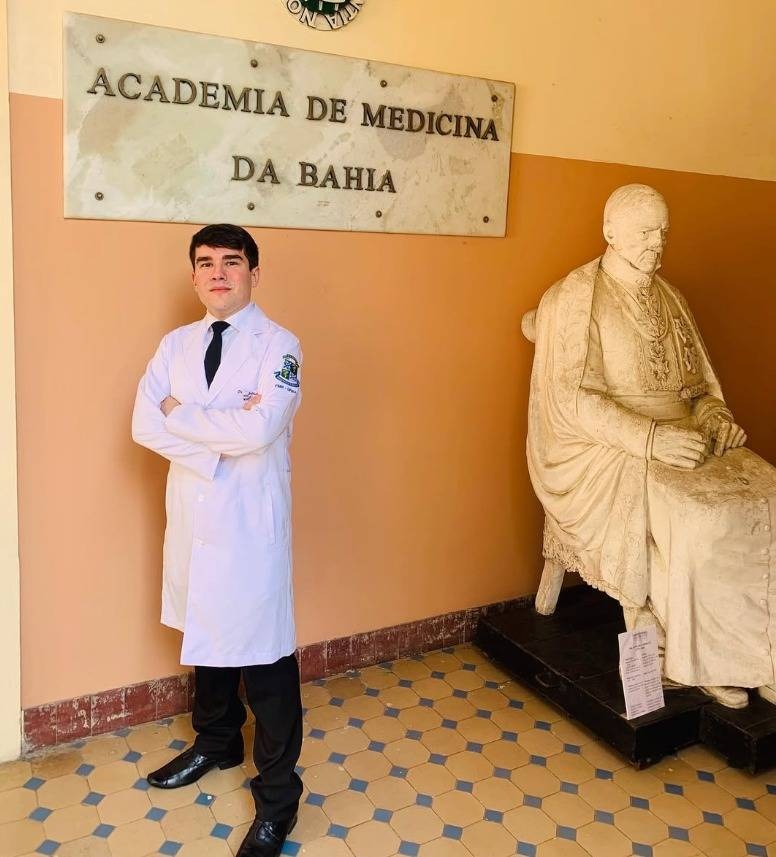 Médico baiano conquista 1º lugar em prova da Sociedade Brasileira de Neurocirurgia