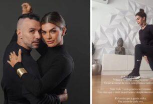 Kelly Key retoma rotina de treinos após AVC do marido: ‘Voltar a cuidar de mim’