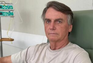 Michelle Bolsonaro pede orações após Jair Bolsonaro ser internado em Brasília