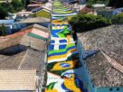 Cidade na Chapada Diamantina chama atenção por decoração junina de quase 20 mil m²