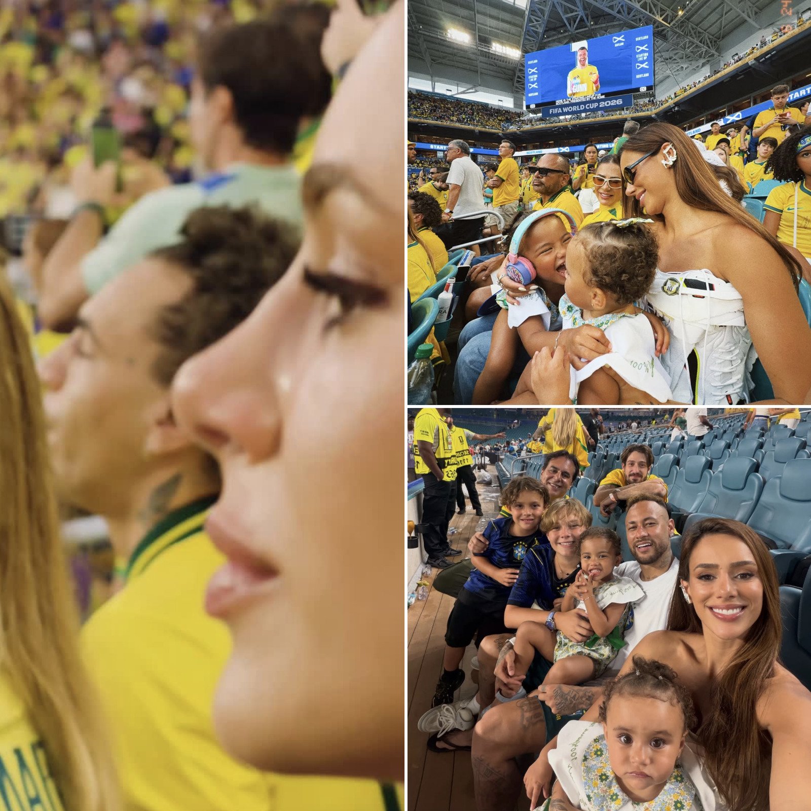 Grávida, Bruna Biancardi se emociona com retorno de Neymar à Seleção após três anos e compartilha bastidores da Copa