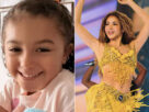 Filha de Lore Improta e Léo Santana ganha mensagem carinhosa de Shakira: "Muito fofinha"