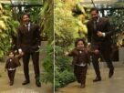Eliezer e o filho, Ravi, usam looks iguais em casamento do ex-BBB com Viih Tube