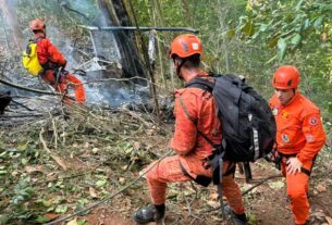 Helicóptero que caiu e matou turistas no Rio fazia passeio com portas abertas e custou R$ 2.500