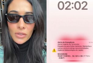 Silvia Braz leva susto com terremoto no Japão: 'Não entendi o que estava acontecendo'