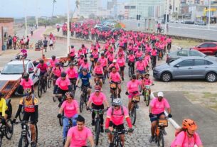 Pedal Outubro Rosa chega à 9ª edição neste domingo (18), em Salvador; veja como participar